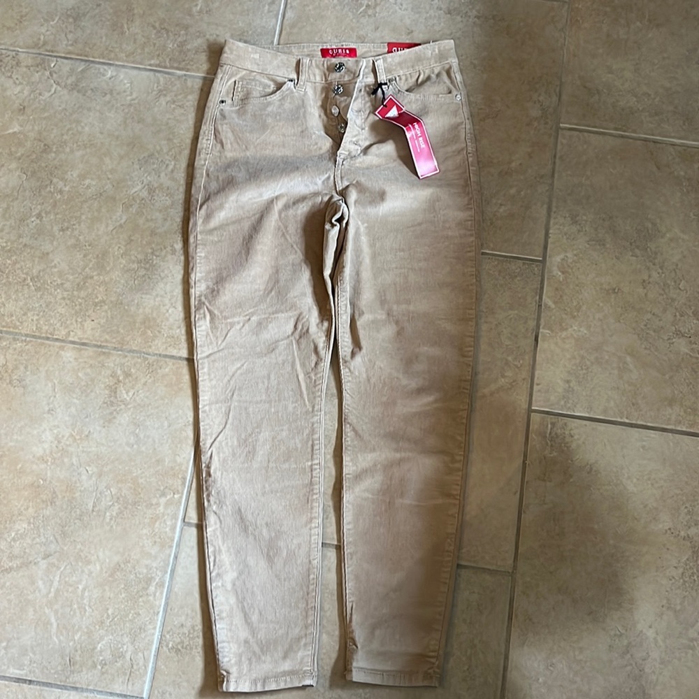 Guess High Rise Stretch Corduroy